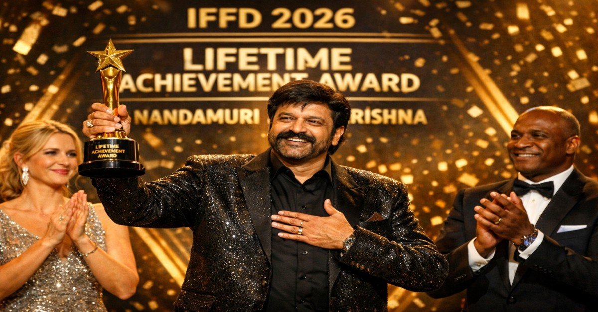 Nandamuri Balakrishna Receives Lifetime Achievement Award at IFFD 2026 Delhi | Current Affairs 2026