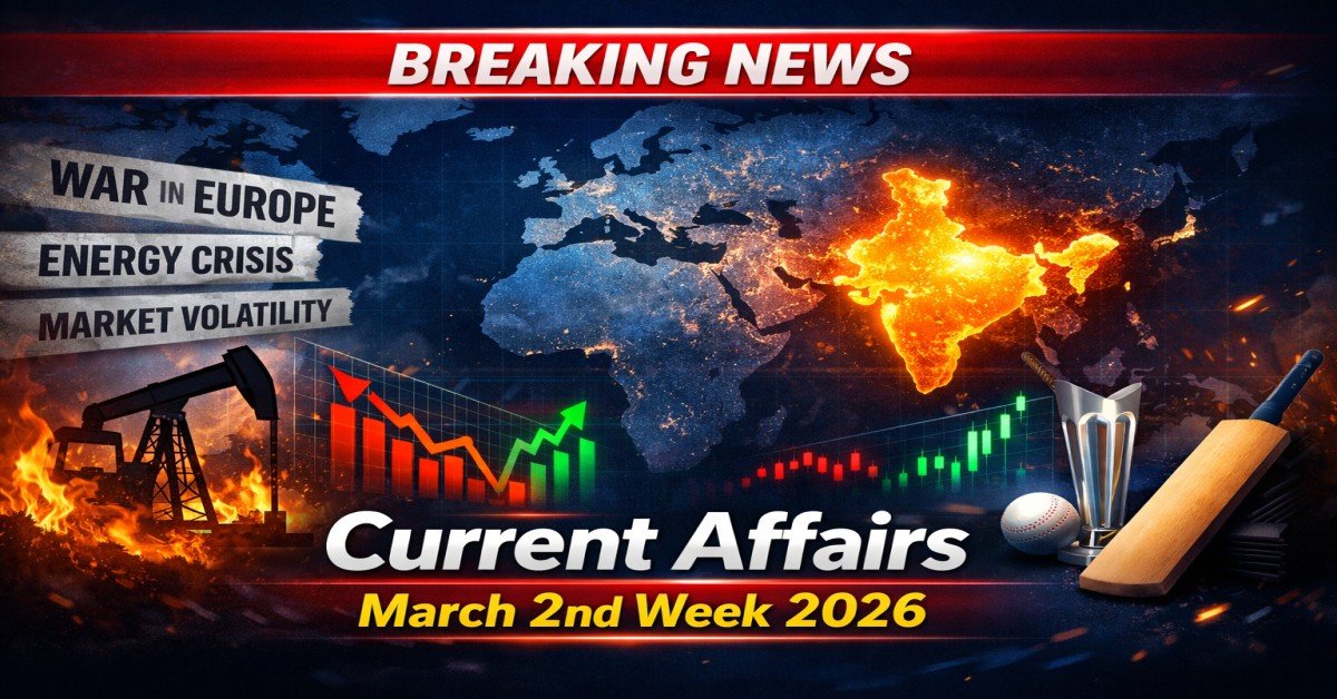 March 2026 Week 2 Current Affairs (8–14 Mar)