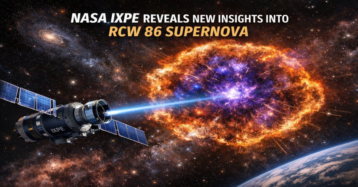 NASA IXPE Finds New Clues in RCW 86 Supernova Remnant